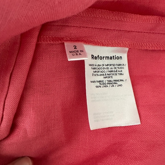 Reformation Wiley Linen Dress - Picture 7 of 7